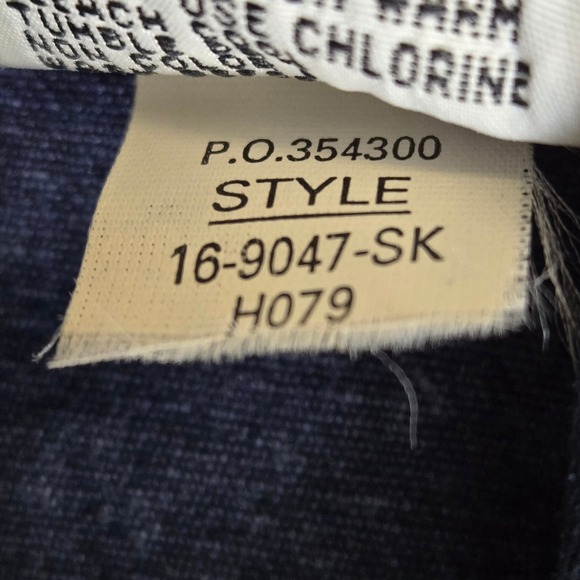 Vtg Jordache Jeanswear Denim Blazer, Painted Floral Design, Women's Size Medium - Picture 4 of 13